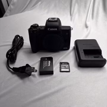 Canon EOS M50 Mark II 24.1MP Mirrorless Camera Body Only
