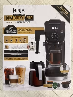 Ninja DualBrew Pro - Specialty Coffee System (CFP301) - BRAND NEW