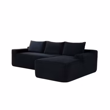 97 inch L-Shaped Facing Cloud Sectional Couch Modular Corner W/Chaise Lounge