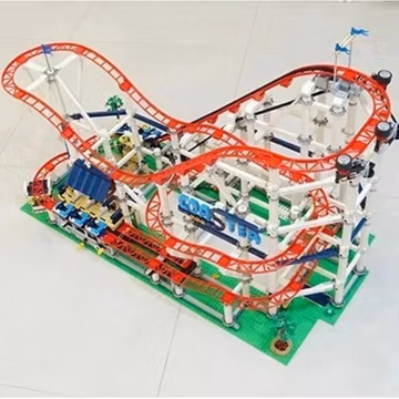 4619PCS Big Roller Coaster Building Blocks Set with Motor