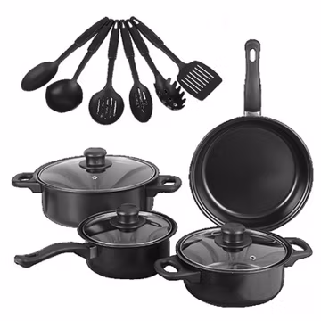 13PCS Cookware Set Nonstick Pots and Pans Home Kitchen Cooking Stainless Steel