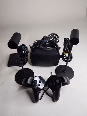Oculus Rift CV1 VR Headset Controllers Sensors Bundle