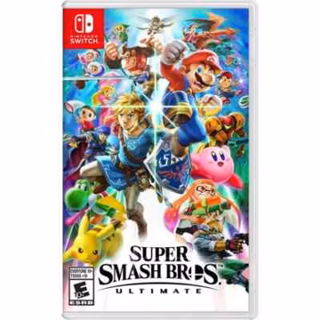 Super Smash Bros. Ultimate - Nintendo Switch (Original Case and Cartridge)