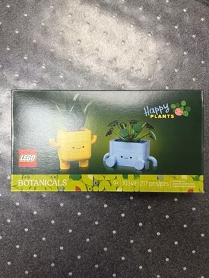 LEGO Botanicals Happy Plants 10349, 217pcs