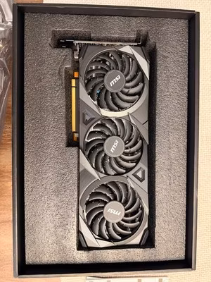 MSI Ventus GeForce RTX 3060 12GB GDDR6 PCI 4.0 Graphics Card Excellent Condition