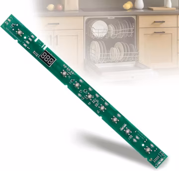 GE Dishwasher Control Board & User Interface, Compatible with Select Models