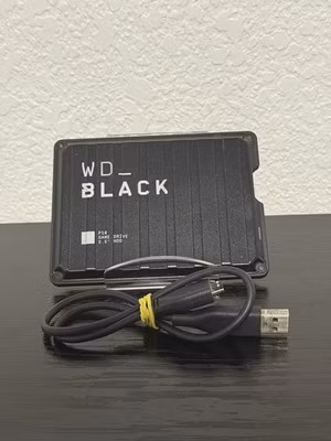 WD_BLACK P10 2TB Game Drive Portable External Hard Drive Tested