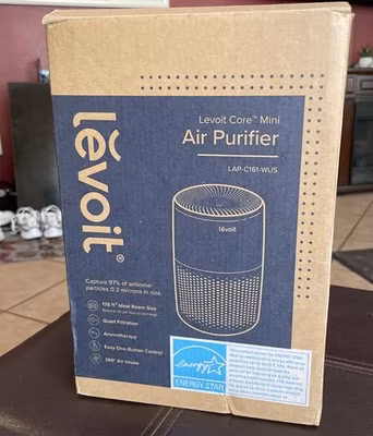 Levoit Core Mini-P Air Purifier White LAP-C161-WUS New