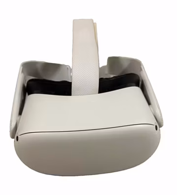 Meta Quest 2 Standalone VR Headset, White, 90 Hz Refresh Rate