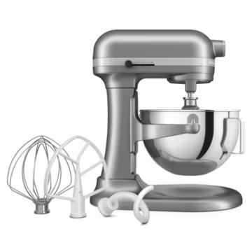 KitchenAid 5.5 Quart Bowl-Lift Stand Mixer KSM55SXXXCU Kitchen Silver Grey Gray