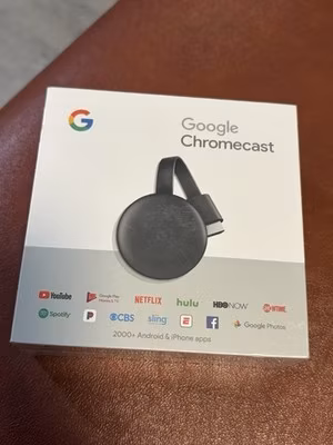 Google Chromecast 3rd Generation streaming media player new in box sealed