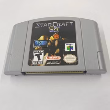 StarCraft 64 - Nintendo 64 (N64) Factory sealed Limited release