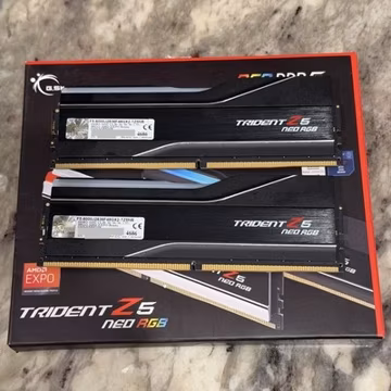 G.SKILL Trident Z5 NEO RGB DDR5 96GB 2x48GB 6000 CL28-36-36-96 1.35v AMD EXPO