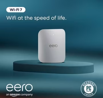 *NEWEST UPDATED MODEL* eero PRO 7 (FRONTIER)Mesh Wi-Fi 7 Router ! 10gbps Ports !