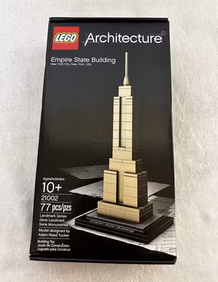 LEGO Empire State Building 21002 77pcs Landmark Series Display Plate