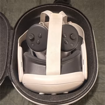 Meta Quest 3 512gb Standalone VR Headset White w/ 2 Controllers & Carrying Case