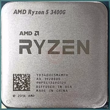 AMD RYZEN 5 3400G 4-Core 3.7 GHz (4.2 GHz Max Boost) Socket AM4 65W CPU