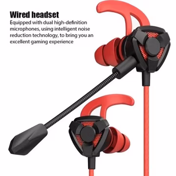 Gaming Headset Wired Earbuds with Mic PS4 PC Phone Universal Gamer Earphone
