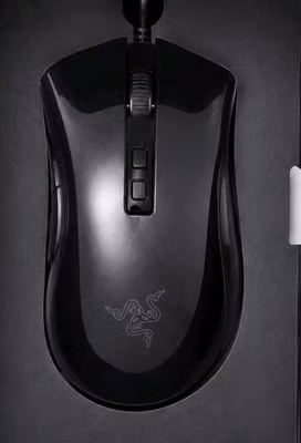 Razer DeathAdder V2 Wired Optical Gaming Mouse - Black-20,000 DPI Sensor