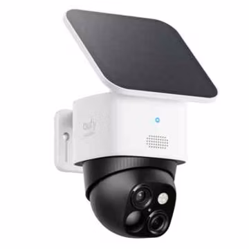 eufy SoloCam S3 Solar Wireless Security Camera 360°PTZ 3K Dual-Cam Night Vision