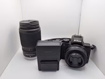 Nikon Z 50 20.9MP with 16-50mm + 50-250mm Lenses Kit Mirrorless Camera - Black