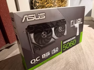 ASUS RTX 5060 8GB DUAL-RTX5060-O8G Video Card