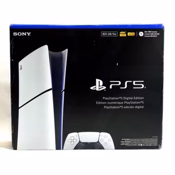 New Sony PlayStation 5 Slim Digital PS5 825GB White Gaming System CFI-2115