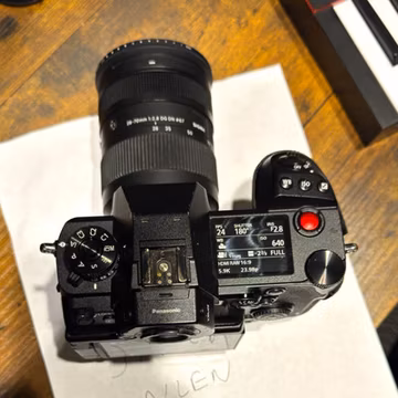 Panasonic LUMIX S1H Mirrorless Interchangeable Lens Camera (Body Only)