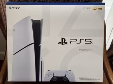 Sony PlayStation 5 Slim (CFI-2115) - Disc Edition - 1TB - White - BRAND NEW!