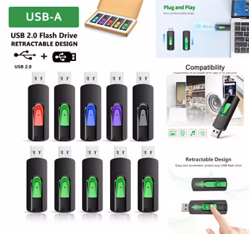 USB 2.0 Flash Drive Pen Drive Memory Stick Thumb Drives 4G 8G 32G 64G 128GB LOT