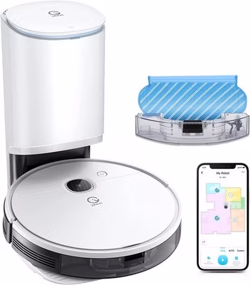 yeedi vac max Station Robot Vacuum and Mop, Self-Emptying 3 in 1