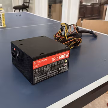 Thermaltake TR2-500 TR2 500W ATX Non-Modular PSU SATA 4+4 CPU Black