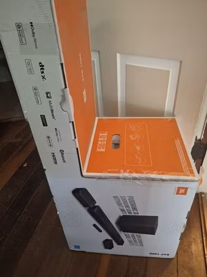 JBL Bar 1000 Black Soundbar Dolby Atmos DTS:X Bluetooth HDMI