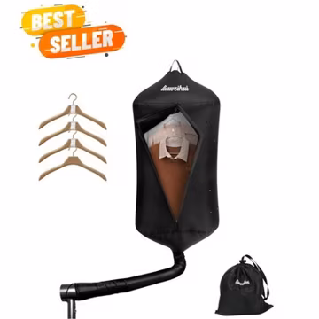 Portable Travel Clothes Dryer - Lightweight Design for Quick & Efficient Use