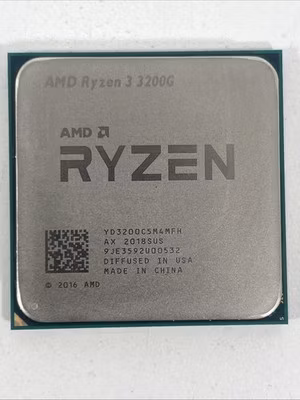 AMD Ryzen 3 3200G 4-Core 3.6GHz Socket AM4 CPU Processor YD3200C5M4MFH