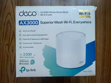 TP-Link Deco X50 AX3000 Dual-Band Mesh WiFi 6 Router Tested Complete Kit