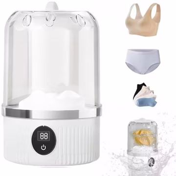 Portable Washing Machine Mini Washer Foldable Washer and Spin Dryer Small Travel