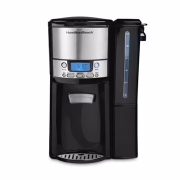 Hamilton Beach 12-Cup Programmable Dispensing Coffee Maker Machine Black New