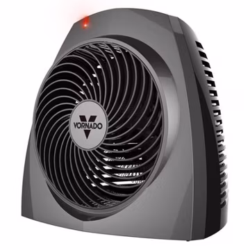 Vornado VH200 1500W Electric Portable Space Heater, Whole Room Vortex, Charcoal