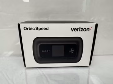 New Verizon Orbic Speed RC400L Mobile Wi-Fi Hotspot 4G LTE ORB400LBVZRT