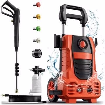 New -- Electric Pressure Washer, 26 FT Hose Pressure Cleaner 2030 PSI - Red