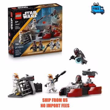LEGO Star Wars Siege of Mandalore Battle Pack Building Toy for Boys & Girls - Th