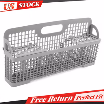 Compatible with Whirlpool Kenmore Dishwasher Silverware Basket For 8531233 New