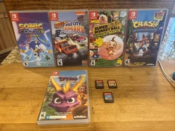 Nintendo Switch Games Lot- 8 Games Tested & Working