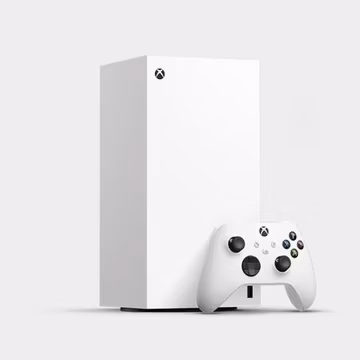 Microsoft Xbox Series X 1TB Video Game Console White (All Digital) + Accessories