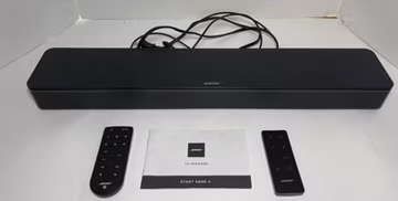 Bose TV Speaker 431974 Soundbar with Remote Tested