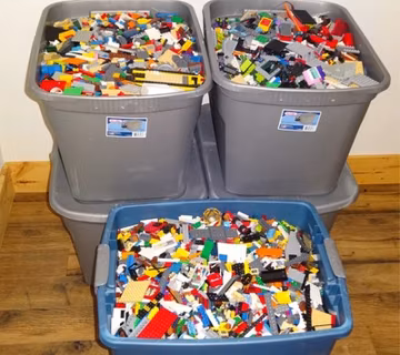 LEGO 5 Pounds 🧱BUY 25 LBS GET 5 LBS FREE Bulk Pieces Lot Bricks tires authentic