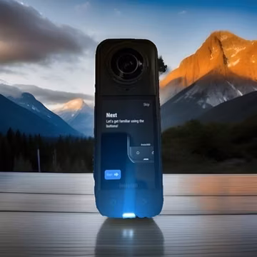 Insta360 X5 8K 360 Action Camera Black