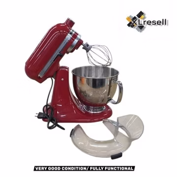 KitchenAid 5QT Tilt-Head Stand Mixer Red Artisan 9KSM150PSER (JAPAN MODEL)(READ)