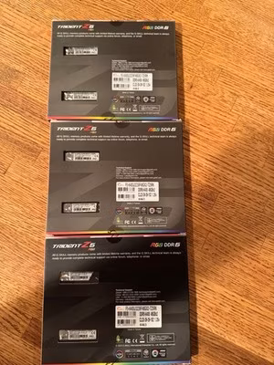 F5-6400J3239F48GX2-TZ5RK Trident Z5 RGB DDR5-6400 CL32-39-39-102 1.35V 96GB (2x4